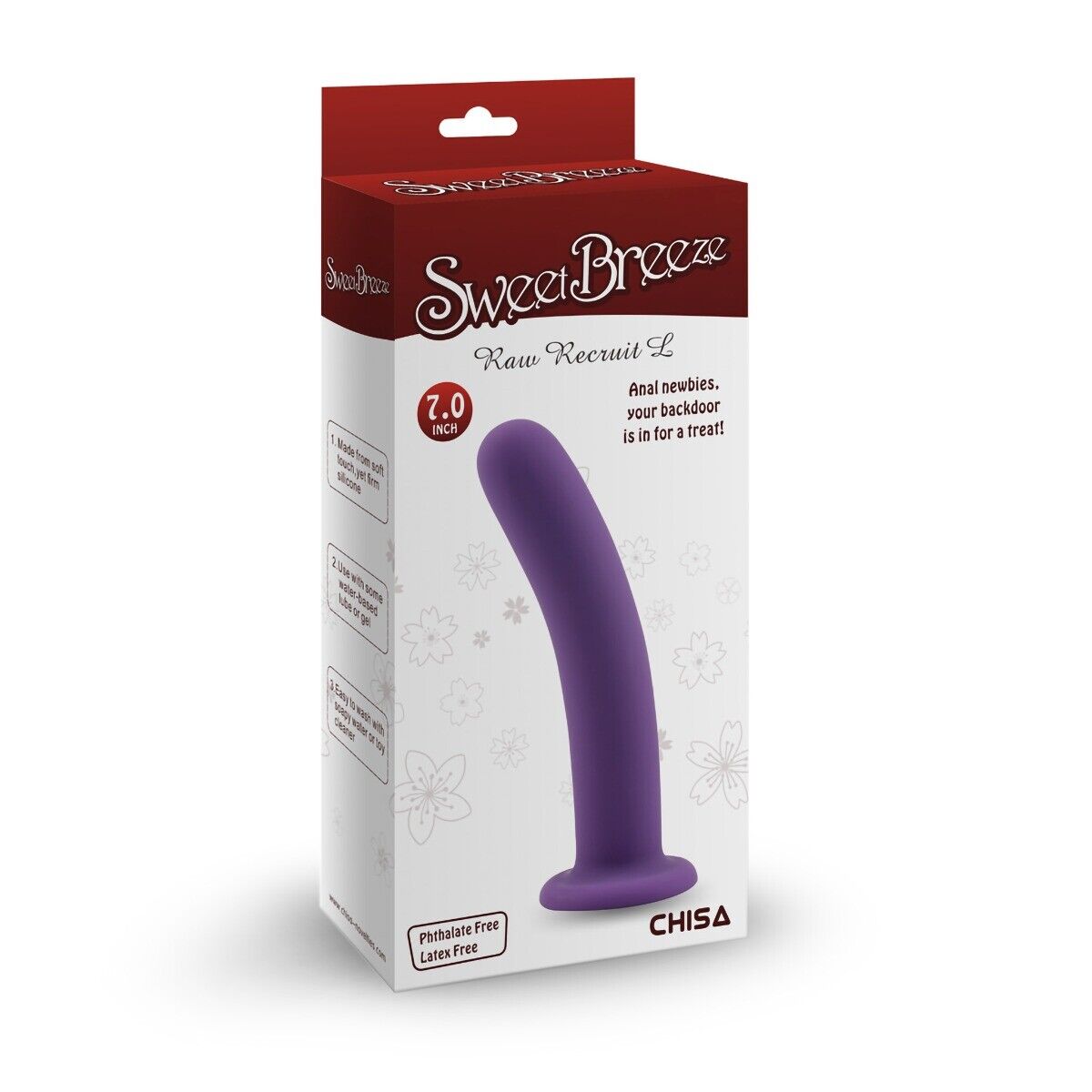 Silicone Anal G-spot Dildo Dong Plug Probe Suction Cup Harness Compatible