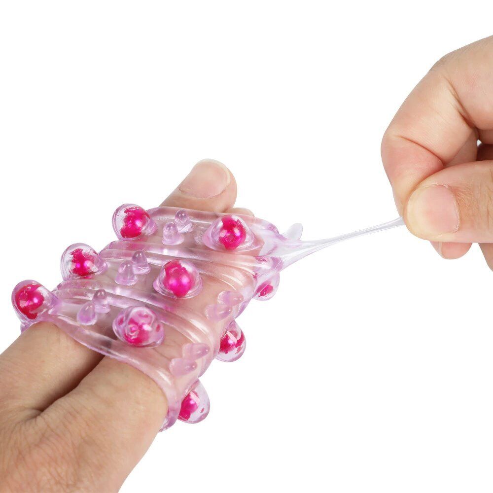 Beaded Stimulating Texture Penis Cock Sleeve Ring Sex-toys for Couples Men