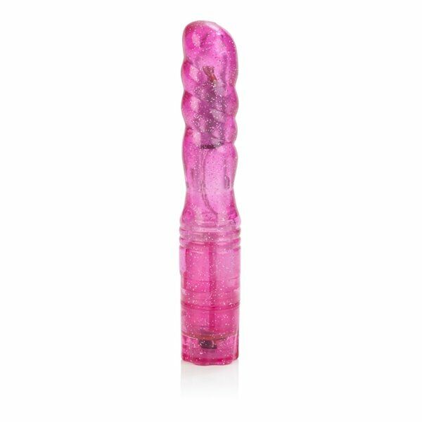 Sparkle Soft Jelly Clitoral Anal G-spot Vibrator Vibe Dildo Dong Butt Plug