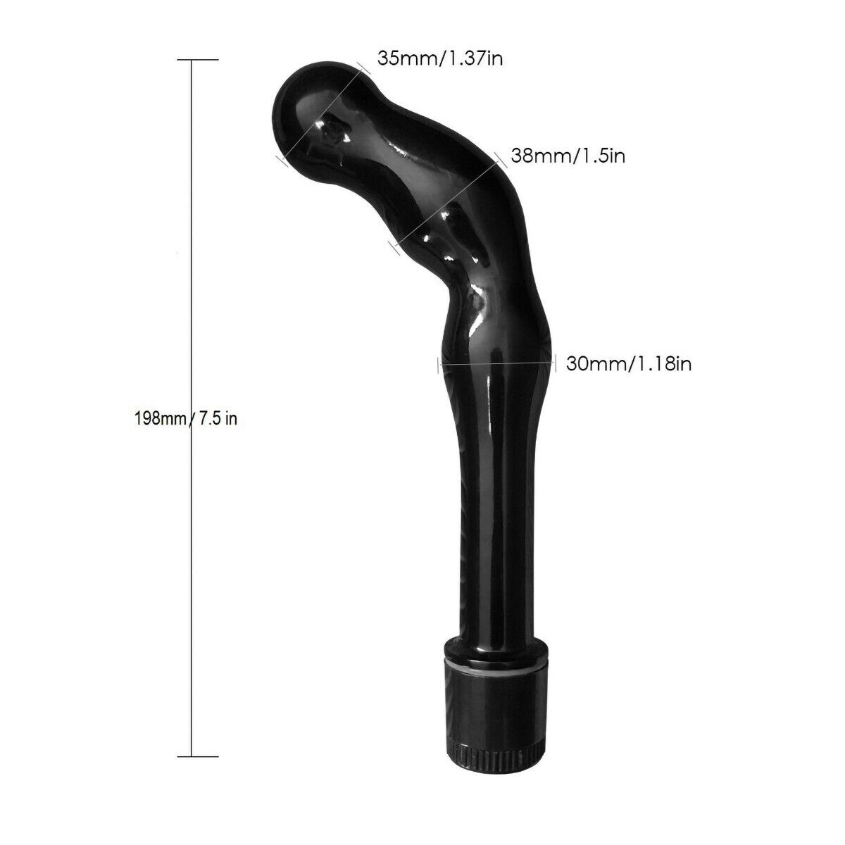 Vibrating Prostate Massage Device Massager Stimulator Anal Vibe Butt Plug Probe