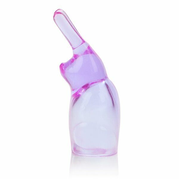 Vibrating Dual Bullet Vibe w/ Bunny Teaser Sleeve Clit Nipple Anal Vibrator Egg