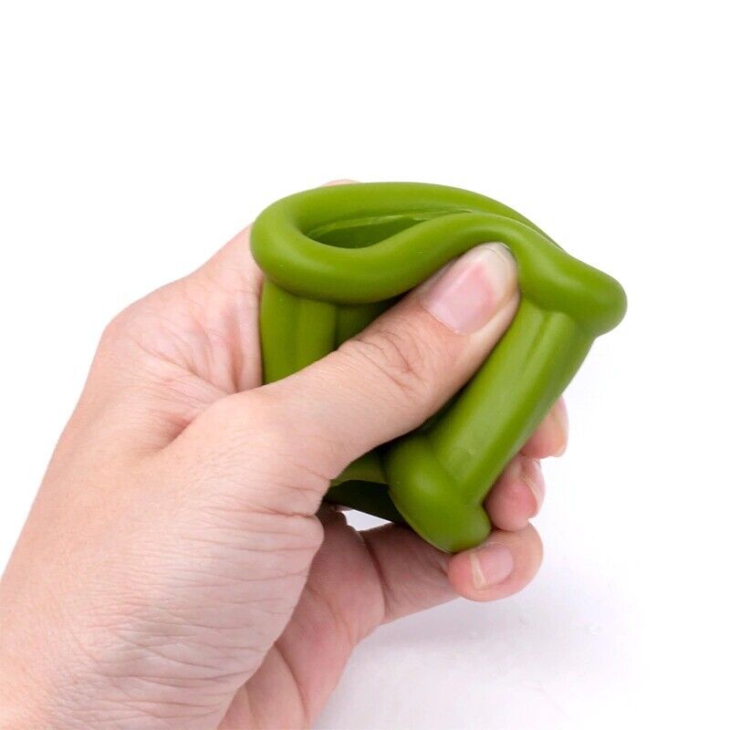 Silicone Penis Ring Cock Scrotum Ball Stretcher Combo Male Enhancer Sex Toys