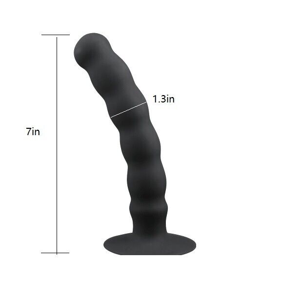 Remote Control Vibrating Anal P-spot G-spot Dildo Butt Plug Prostate Massager