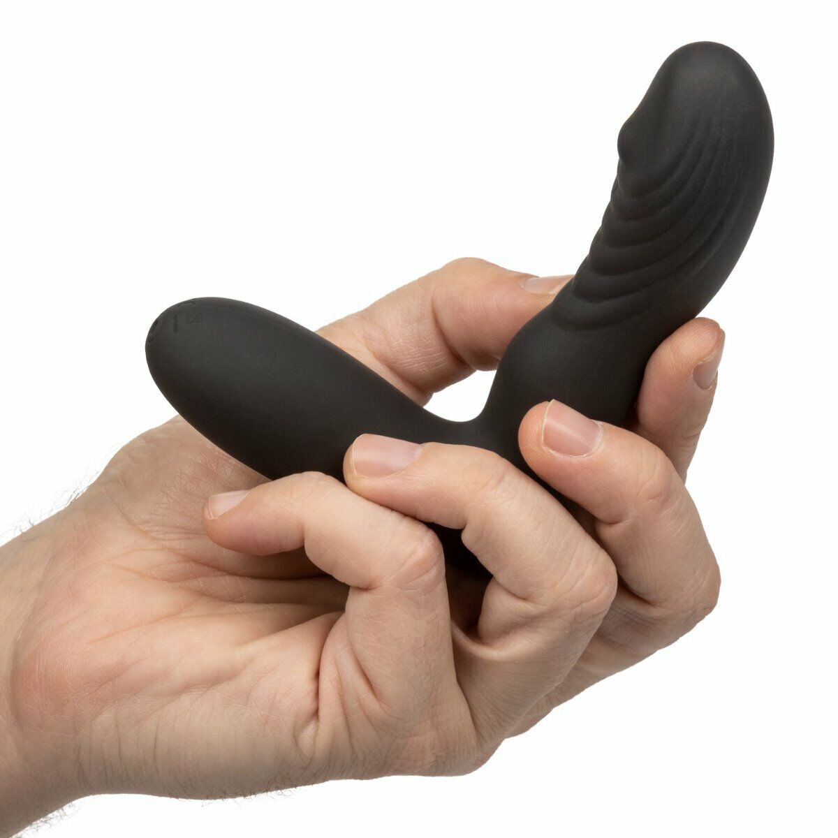 Rechargeable Silicone Anal Prostate Perineum Stimulator Massager Probe Vibrator