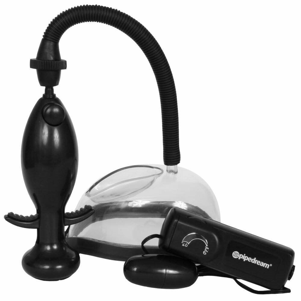 Fetish Fantasy Extreme Vibrating Clitoral Pussy Pump Labia Lip Enlarger Sucker