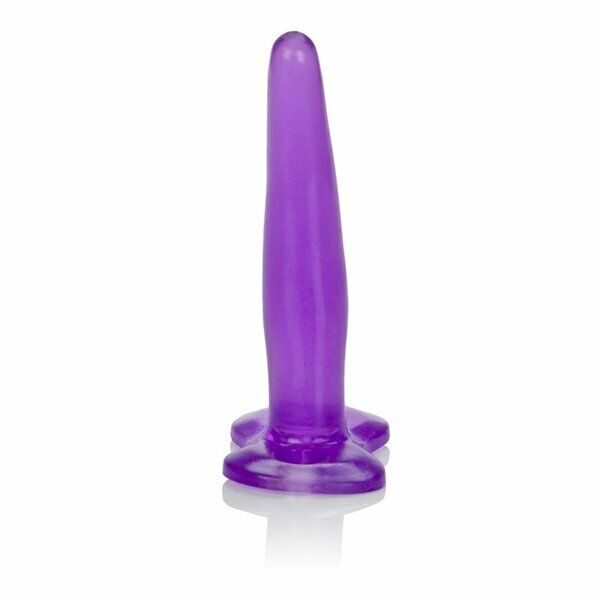 Silicone Tee Probe Soft Flexible Slim Slender Beginner Anal Sex Toy Butt Plug