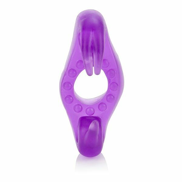 Rockin' Rabbit Dual Vibe Bullet Couple Orgasm Vibrating Penis Cock Ring Sex Toy