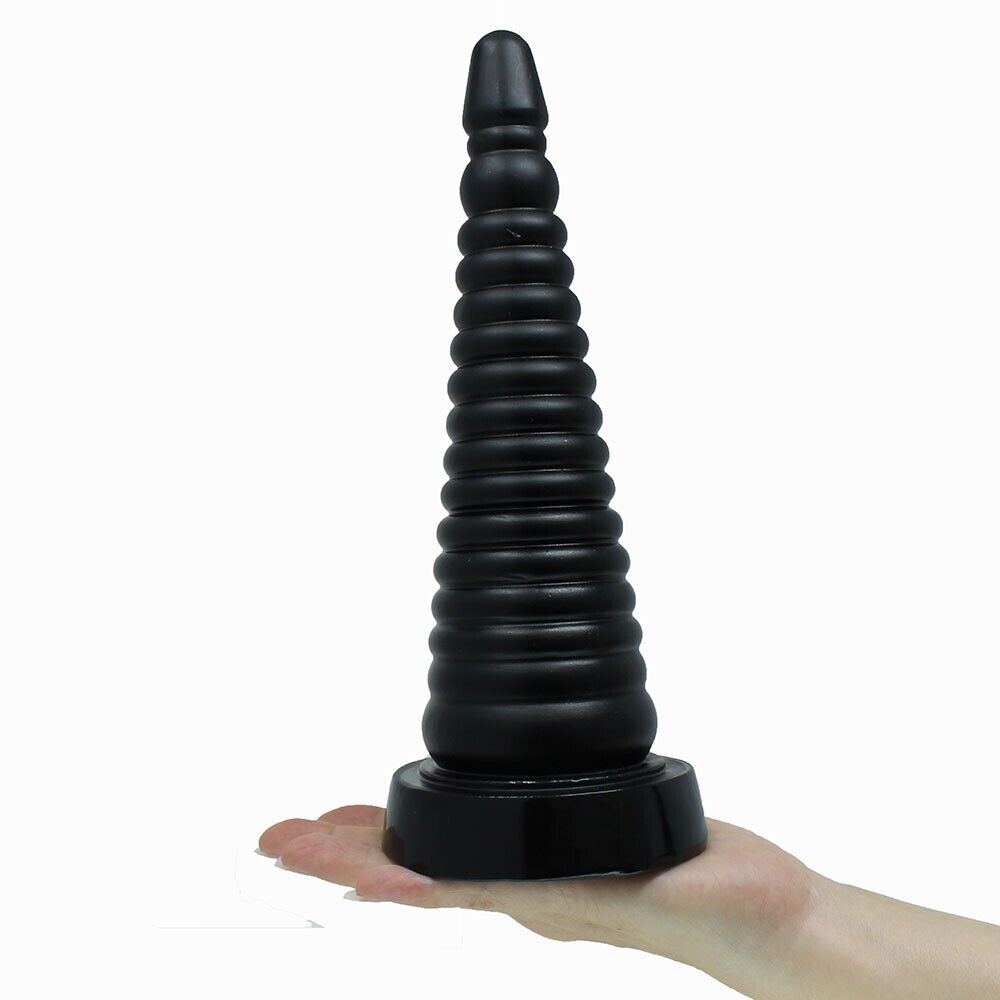 10" Extra Large XXL Anal Expansion Stretcher Stretching Butt Plug Dildo Trainer