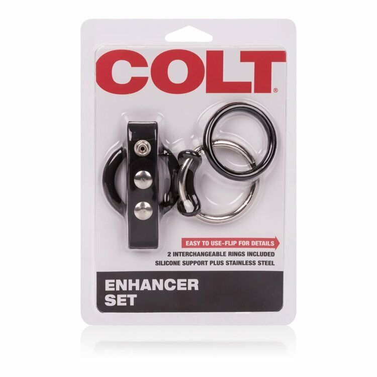 Colt Penis Cock Balls Ring Male Erection Enhancer Set Sex-toys for Men