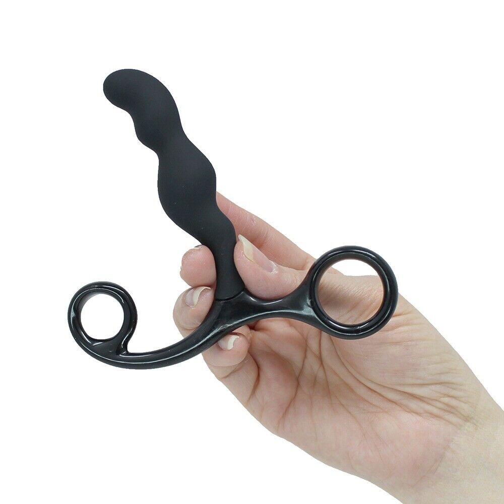 Ultimate Silicone Male P Spot Beginner Prostate Massager Anal Probe Butt Plug