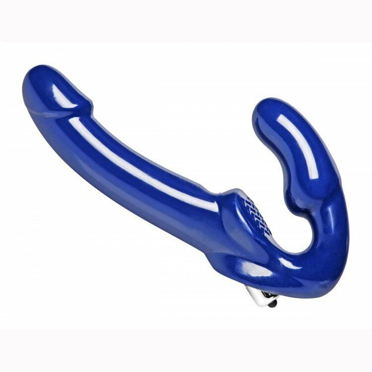 Revolver II Vibrating Strapless Strap On G-Spot Dildo Double Penetration Dong