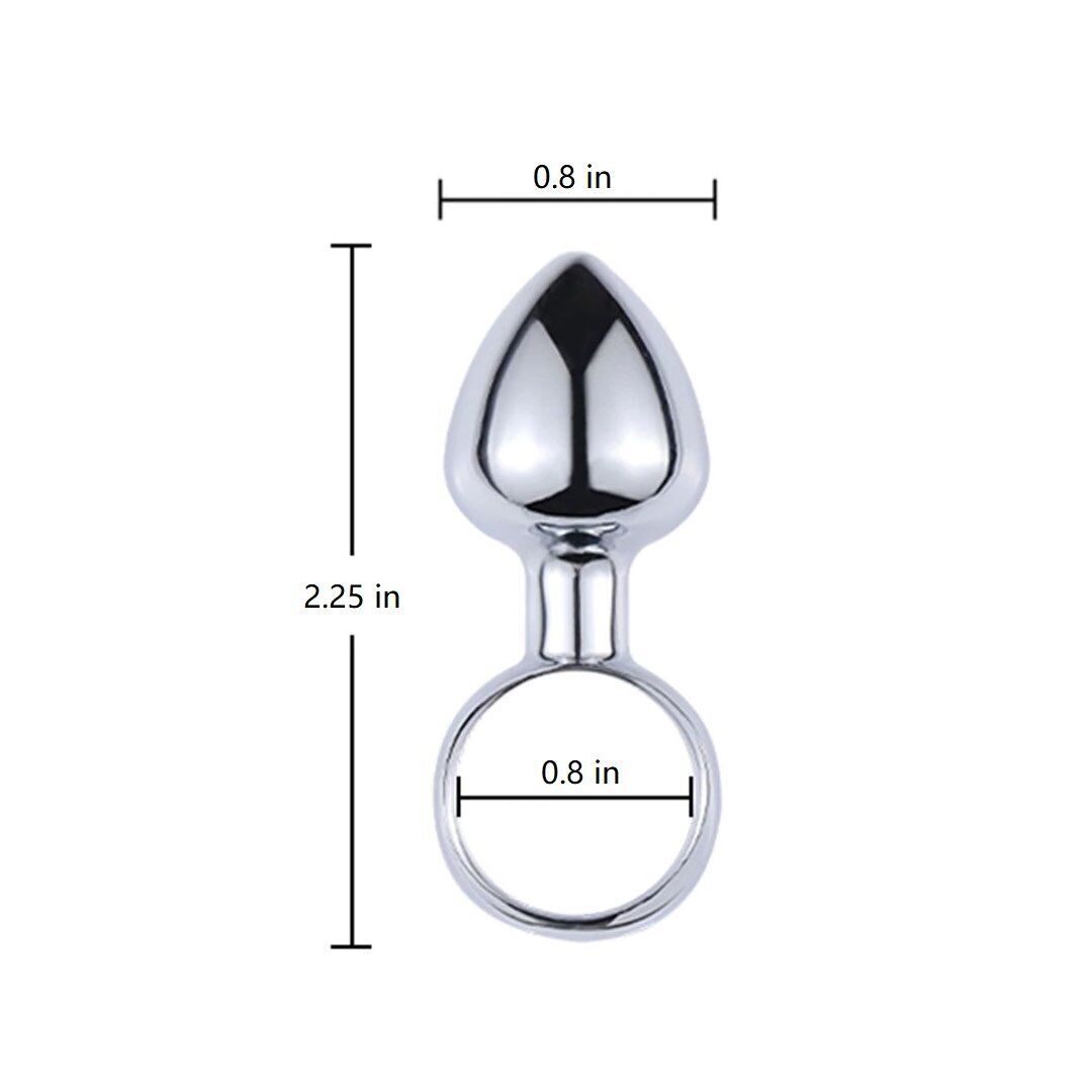 Stainless Steel Mini Anal Trainer Butt Plug Sex Toys for Men Women Couples