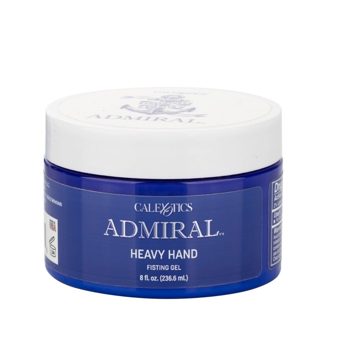 Admiral Heavy Hand Fisting Play Gel Cream Desensitizing Personal Anal Lubricant