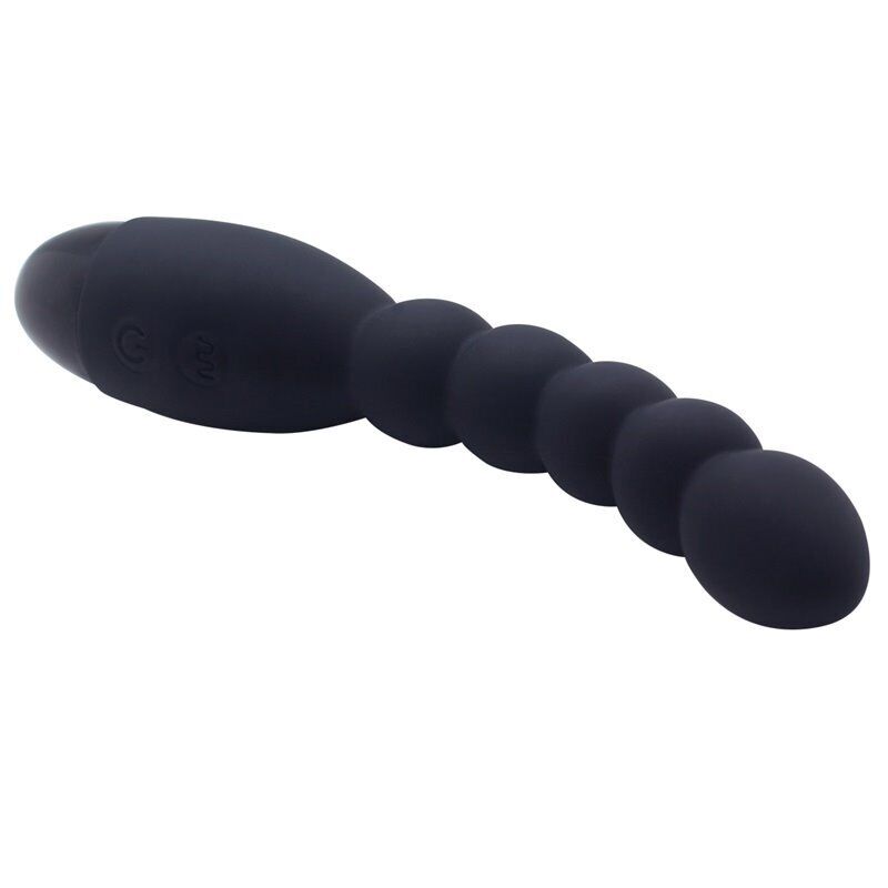 Silicone Rechargeable Vibrating Anal Beads Vibe Vibrator Anal Sex Toys