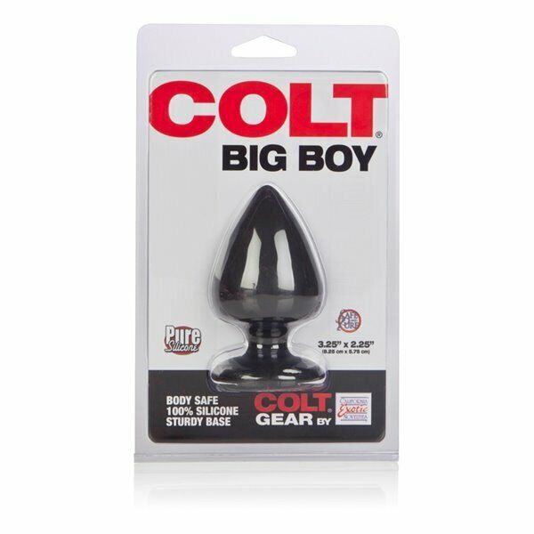 COLT Big Boy Pure Silicone Anal Sex Toy Butt Plug Probe