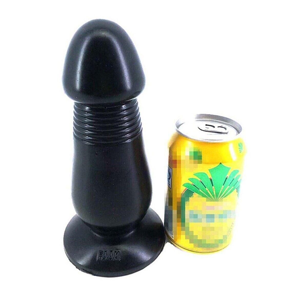 Soft Squeezable XL Extra Large Realistic Anal Butt Plug Dildo With Suction Cup