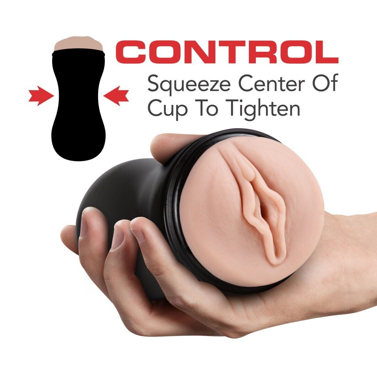 Self Lubricating Male Stroker Cup Male Masturbator Penis Trainer Sex Toy for Men