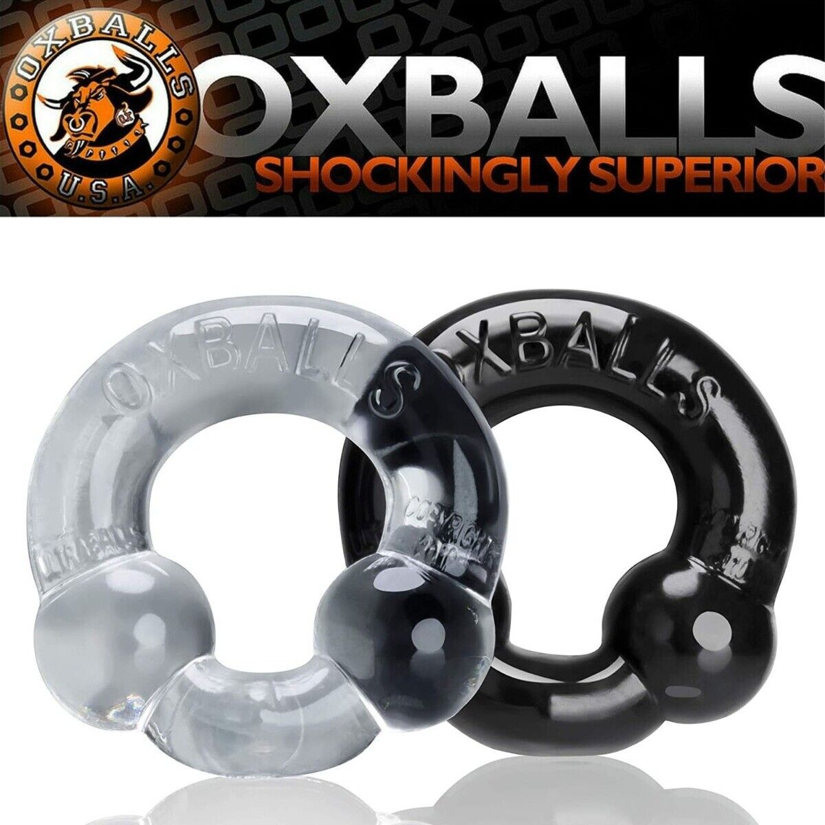 Oxballs Ultra Balls Cock Ring Penis Erection Enhancer Prolong Delay Sex Toy