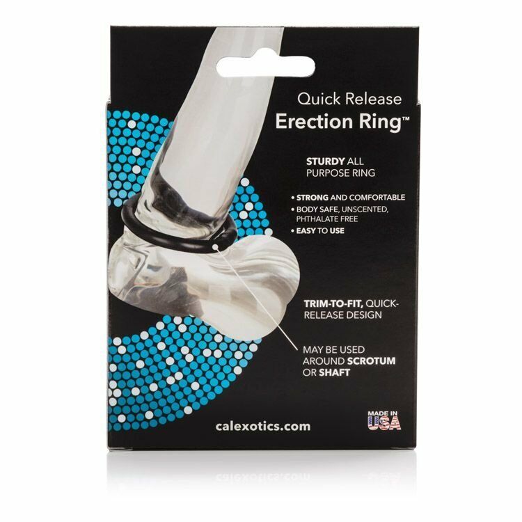 Quick Release Male Penis Erection Cock Ring Enhancer Enhancement Prolong Delay