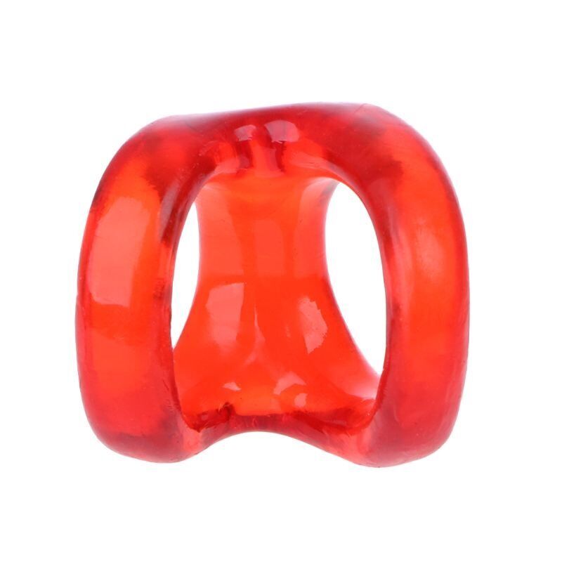 2pcs Snug Tugger Cock Balls Dual Support Male Penis Erection Enhancer Cock Ring