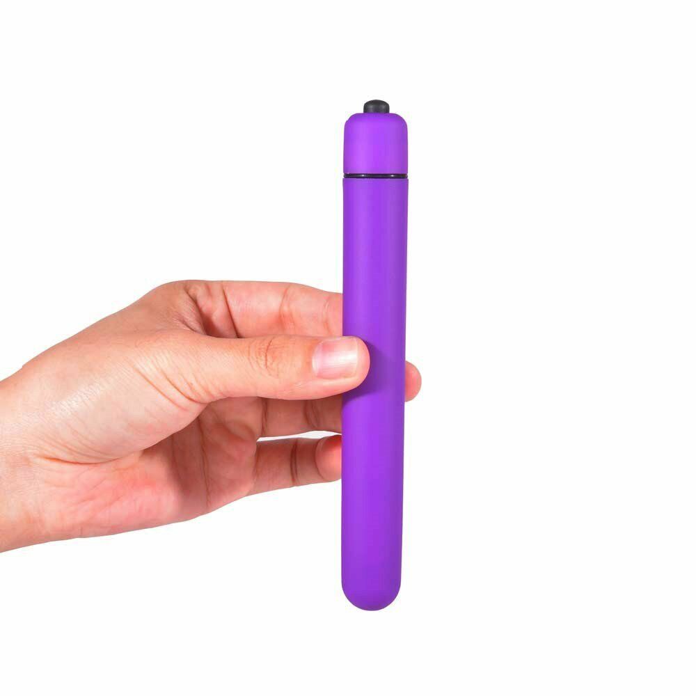Extra Long Slim Clit Anal G-spot Vibrator Stimulator Sex-toys for Women