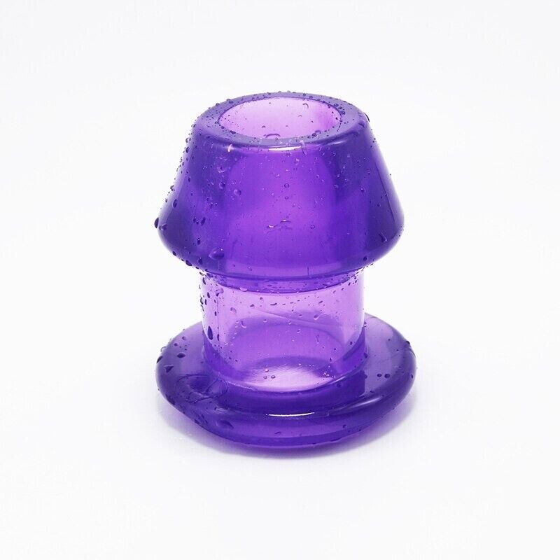 2.4" Jelly Full Access Peeker Hollow Anal Expanding Tunnel Dilator Butt Plug