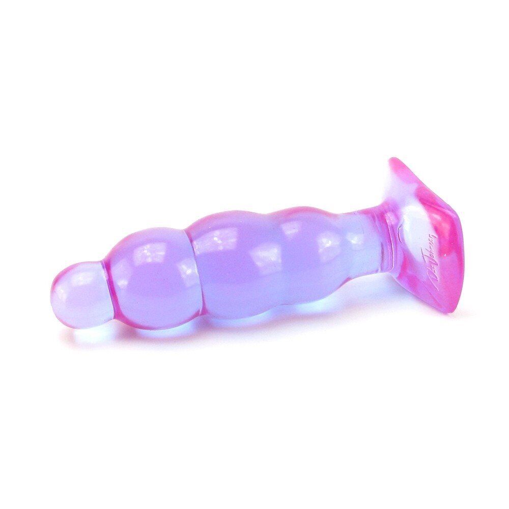 Doc Johnson Jelly Anal Stuffer Butt Plug Beads Anal Beginner Sex Toy Dildo Dong