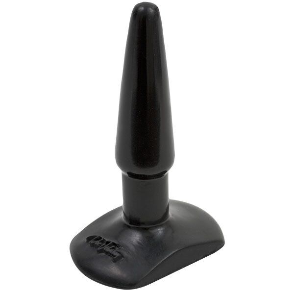 Doc Johnson 4.5" Black Beginner Slim Slender Anal Trainer Butt Plug Sex Toy