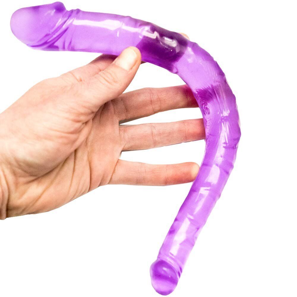 Mini Double Penetration Dildo Dual Stimulator Vaginal Anal Sex Double Ended Dong