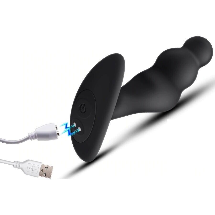 Wireless Remote Control Vibrating Prostate Massager Anal Vibe Sex-toys for Men