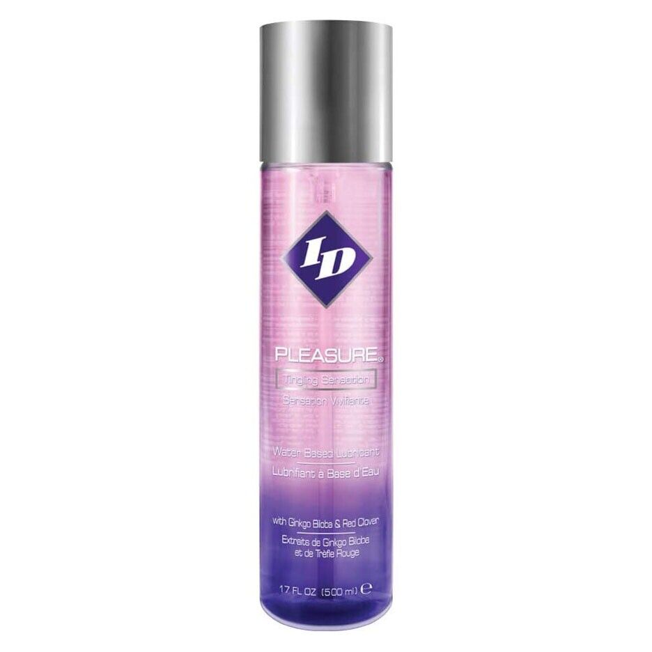 ID Pleasure Personal Lubricant Tingling Sensation Stimulating Water Based 17oz