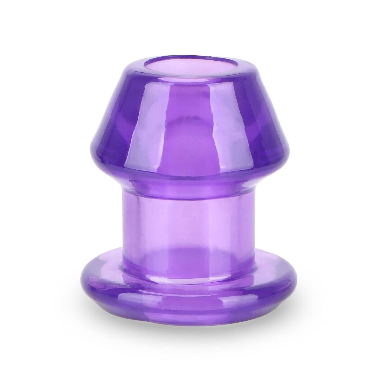 2.4" Jelly Full Access Peeker Hollow Anal Expanding Tunnel Dilator Butt Plug