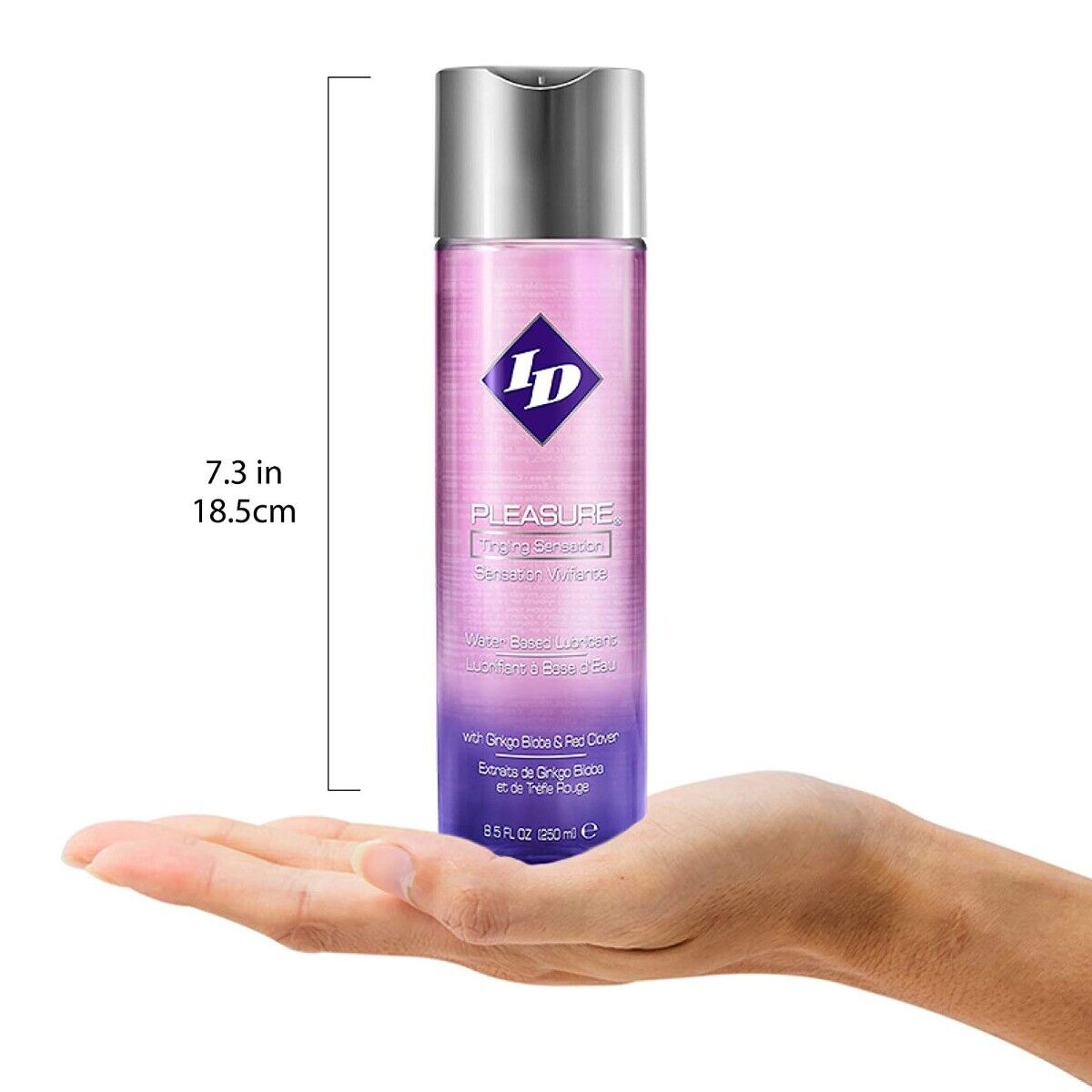 ID Pleasure Personal Lubricant Tingling Sensation Stimulating Water Based 8.5oz