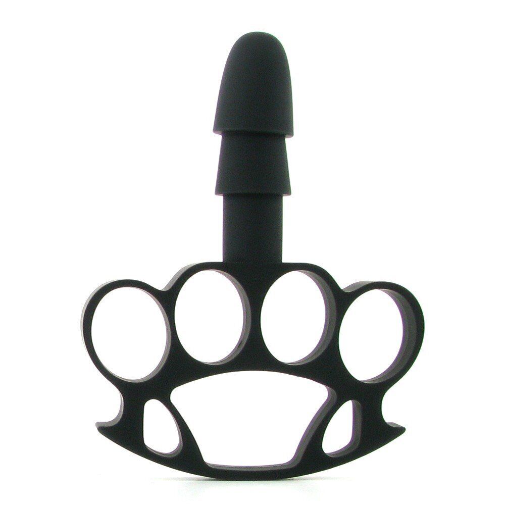 DocJohnson Vac-U-Lock Knuckle Up Grip Handle for Dildo Dong Attachment Accessory