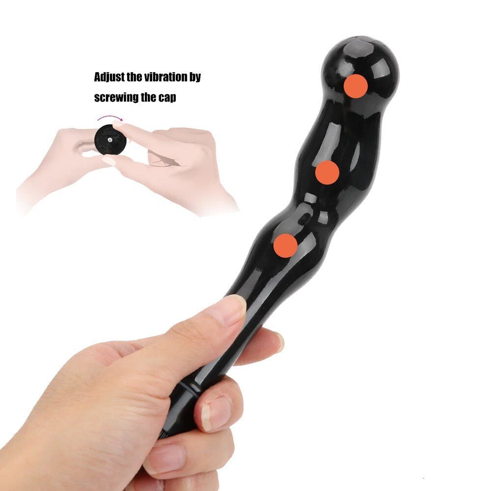 Vibrating Prostate Massage Device Massager Stimulator Anal Vibe Butt Plug Probe