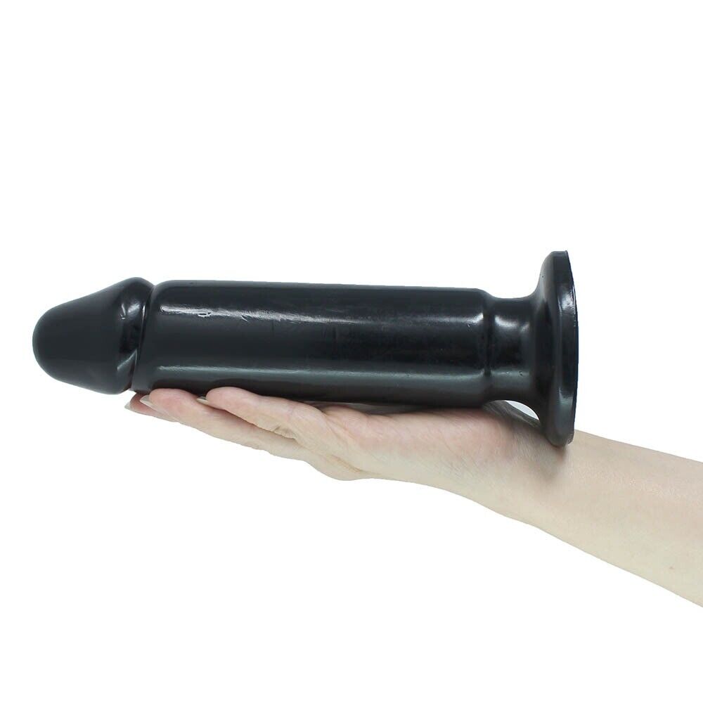 9" Flexible XL Extra Large Realistic Anal Butt Plug Dildo With Suction Cup