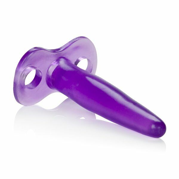 Silicone Tee Probe Soft Flexible Slim Slender Beginner Anal Sex Toy Butt Plug