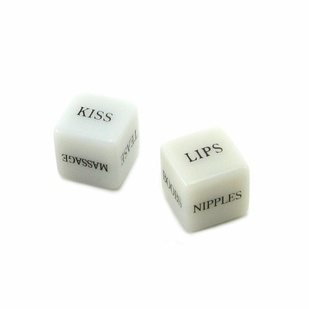 Glow In The Dark Erotic Love Dice Romantic Couple Lover Adult Sex Toy Game