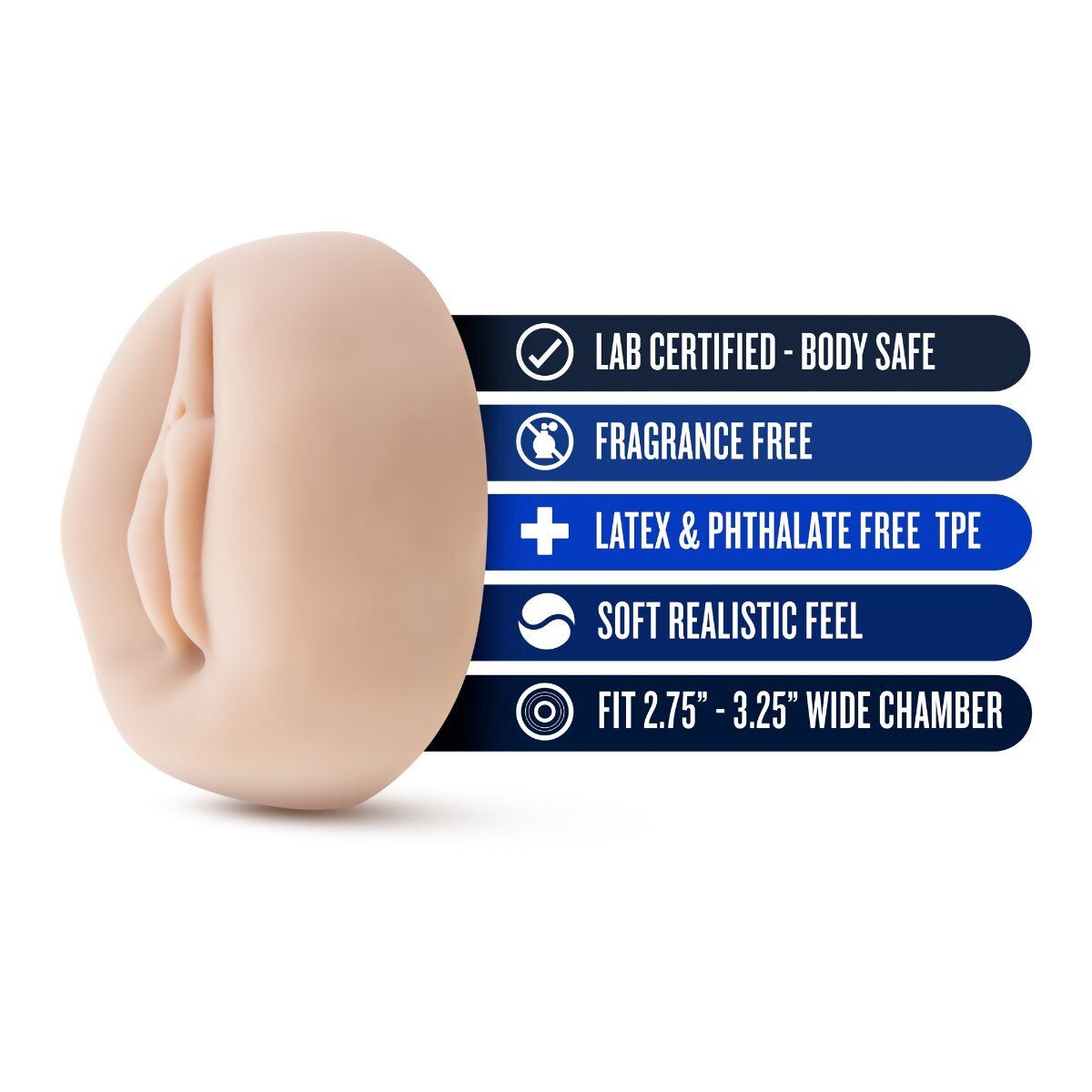 Soft Realistic Pussy Vagina Universal Penis Pump Replacement Sleeve Donut Seal