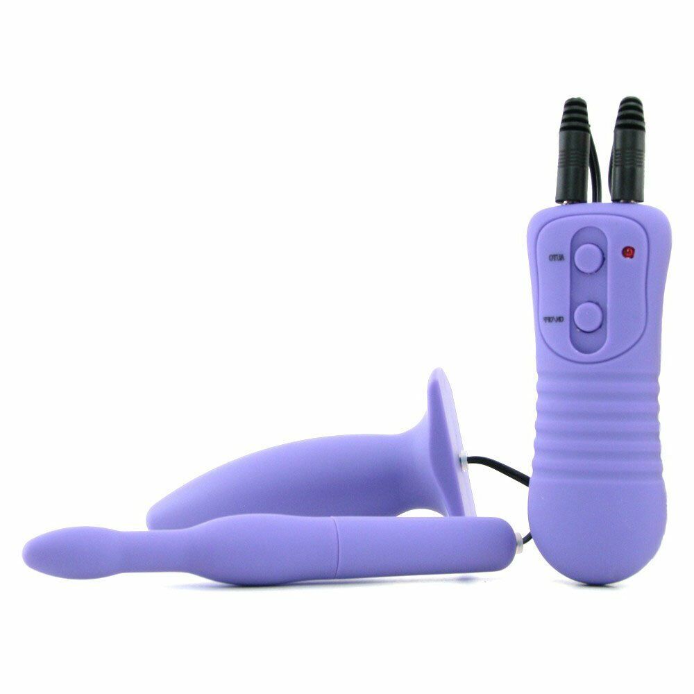 Beginner Anal Sex Toy Trainer Kit Slim Slender Anal Vibe Vibrator Butt Plug