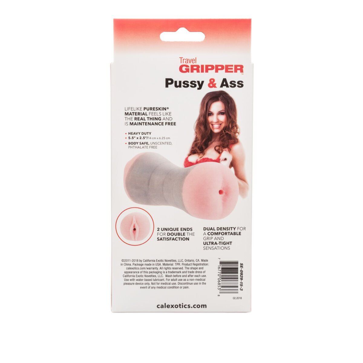 Travel Size Handheld Pocket Pussy Ass Male Masturbator Stroker Sleeve Sex Toy