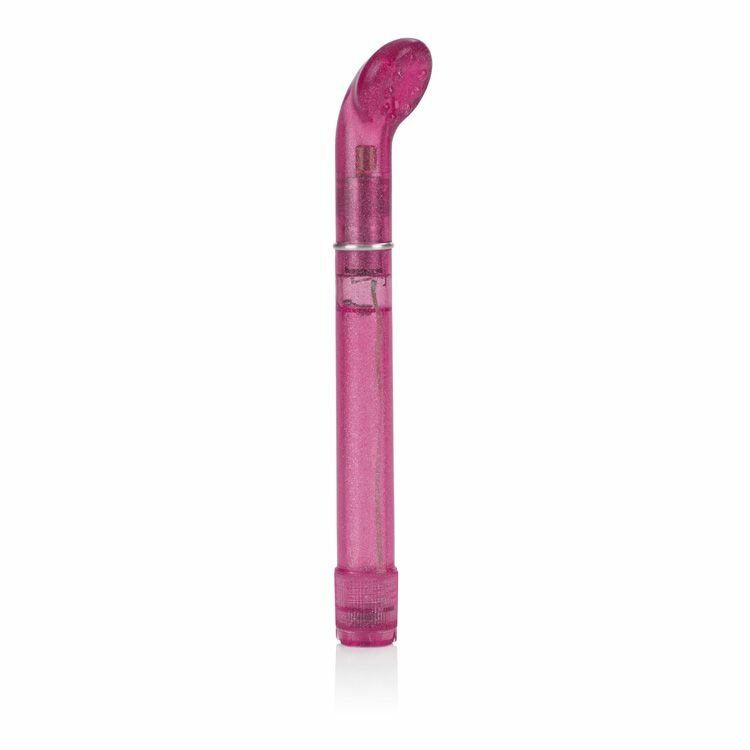 Waterproof Slim Slender G-pot Clitoral Vibrator w/ Orgasm Dots Sex Toy Vibe