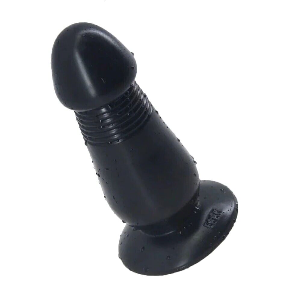 Soft Squeezable XL Extra Large Realistic Anal Butt Plug Dildo With Suction Cup