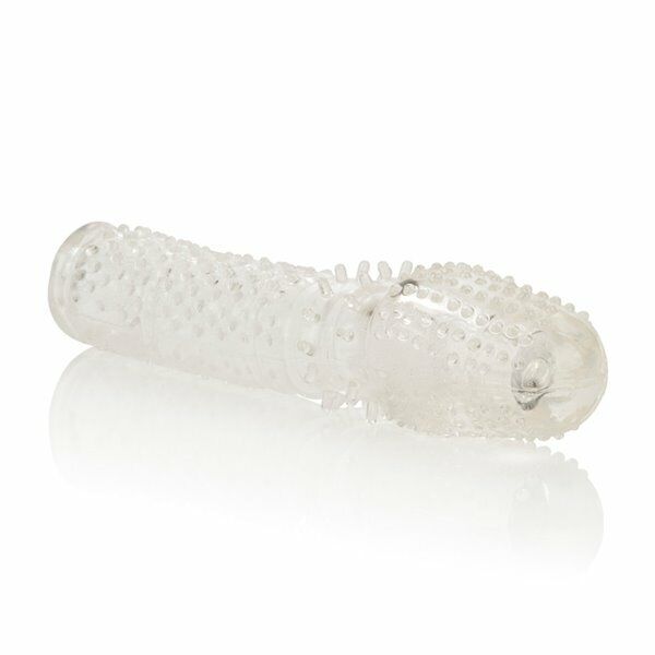 Add 2" Penis Length Cock Sleeve Extender Extension Orgasm Sleeve Enhancer Sheath