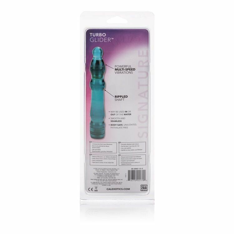 Waterproof Turbo Glider Beginner Anal Clit G-spot Orgasm Vibrator Vibe Sex Toy