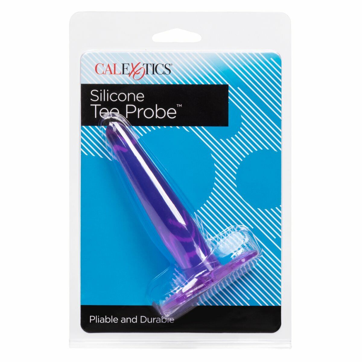 Silicone Tee Probe Soft Flexible Slim Slender Beginner Anal Sex Toy Butt Plug