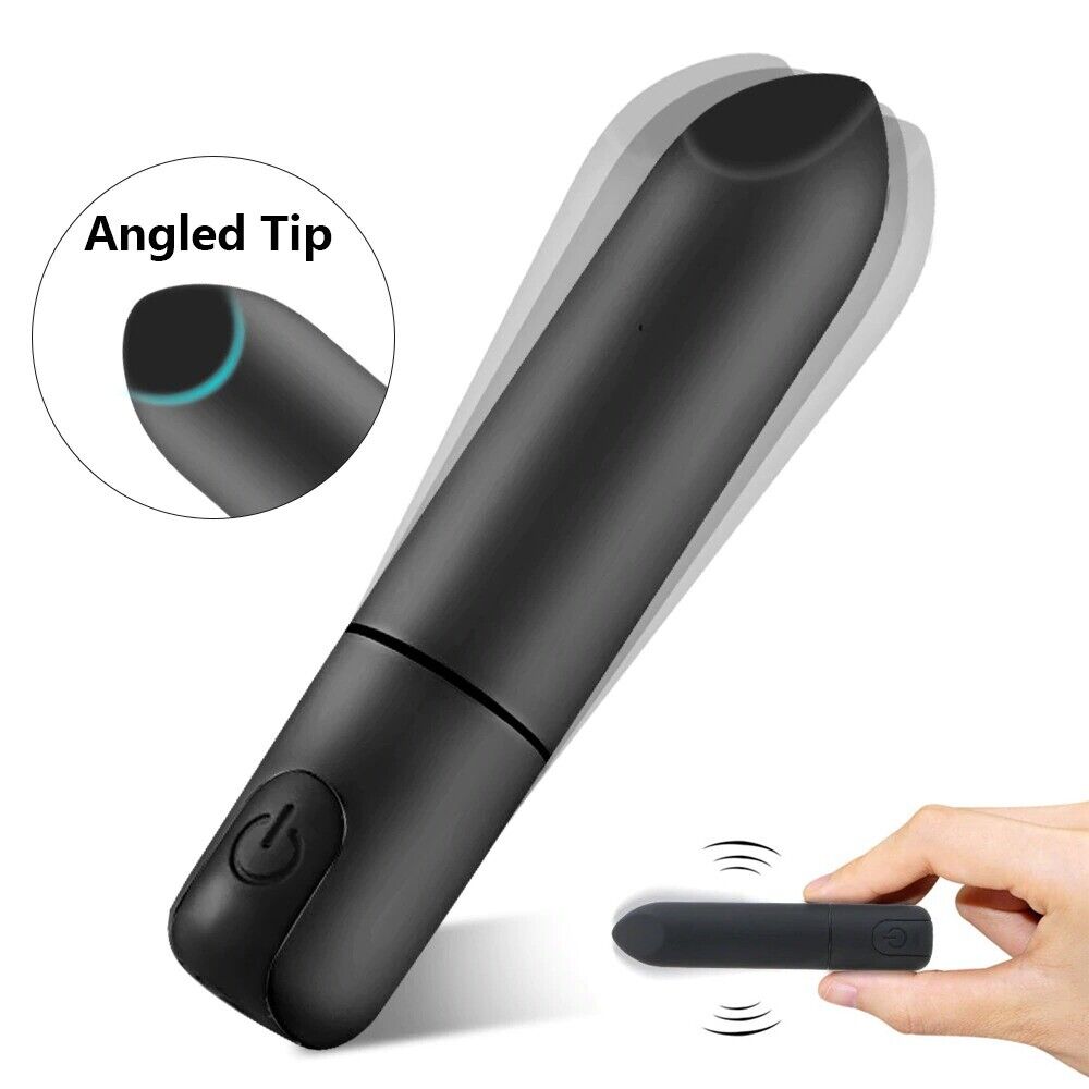 10 Multi-speed Rechargeable Lipstick Vibrating Bullet Vibrator Sex Toys