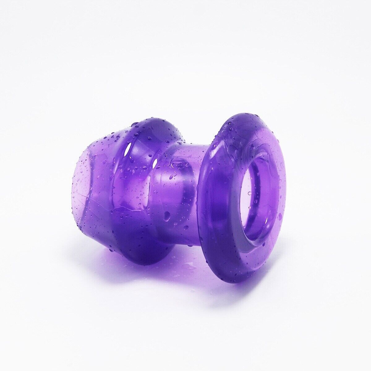 2.4" Jelly Full Access Peeker Hollow Anal Expanding Tunnel Dilator Butt Plug