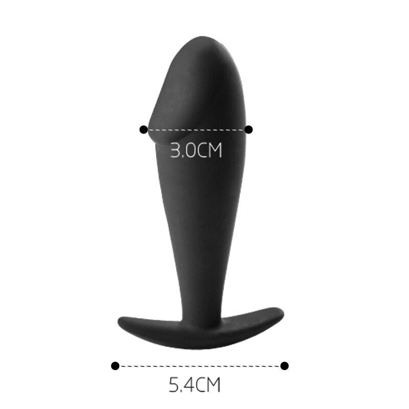 Outdoor Wearable Anal Sex Toys Silicone Butt Plug Beginner Anal Trainer Sex Toys