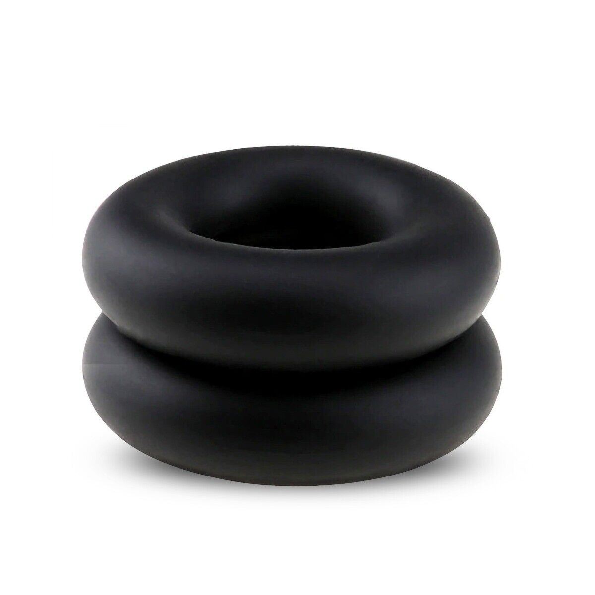 2 Stretchy Silicone Male Penis Enhancer Prolong Delay Sex Cock Ring for Men